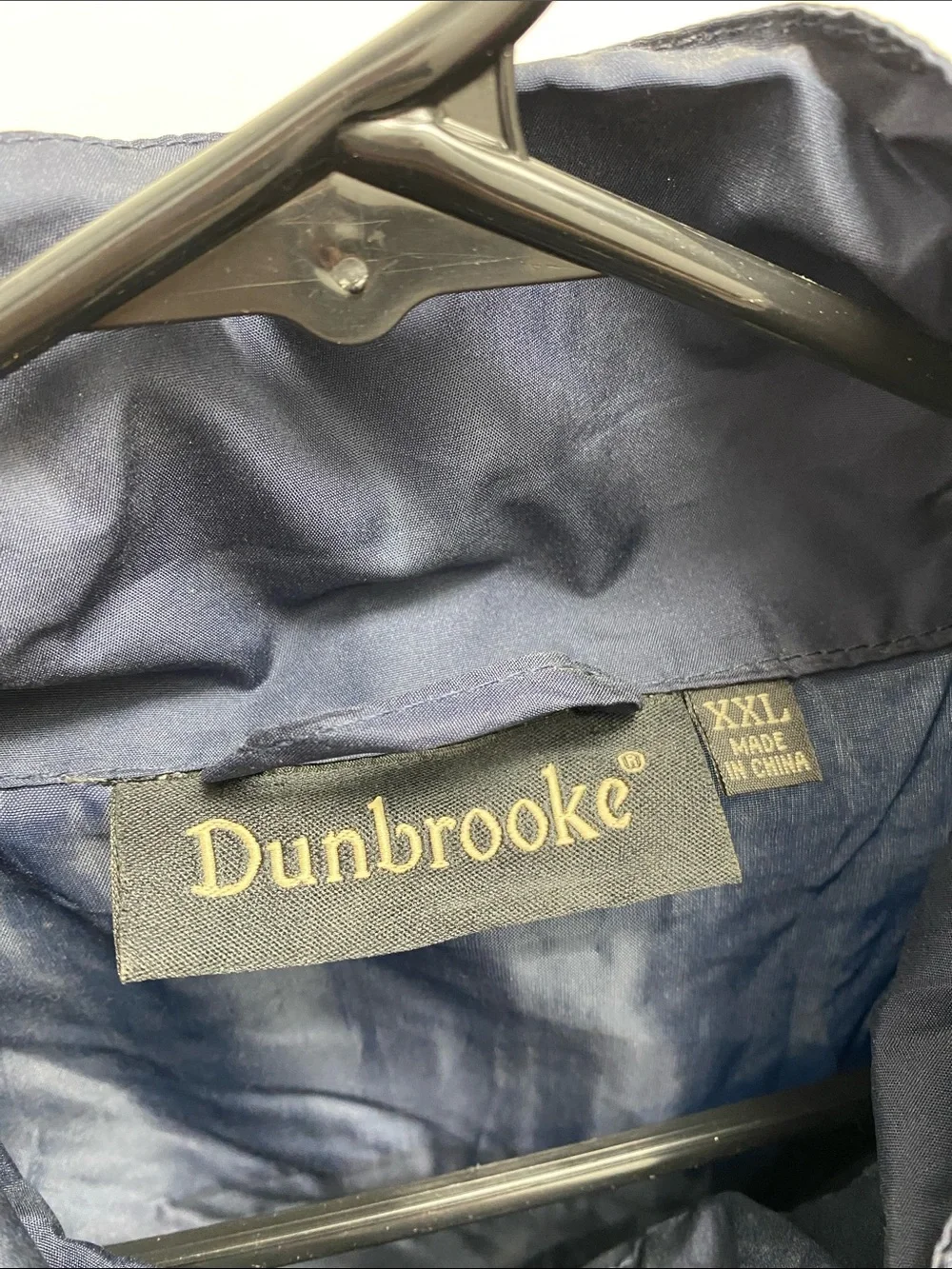 Dunbrooke Navy & White Seattle Seahawks Windbreaker